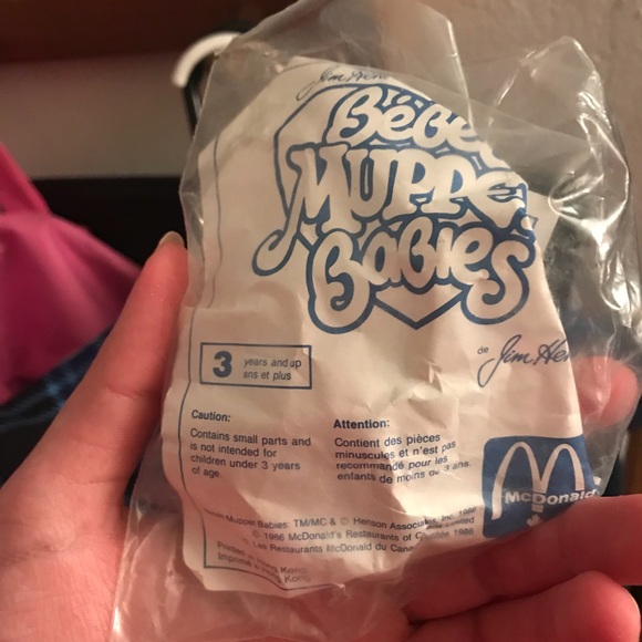 McDonald's Other - 1986 M C D O N A L D S “ M U P P E T S Babies : G O N Z O “
